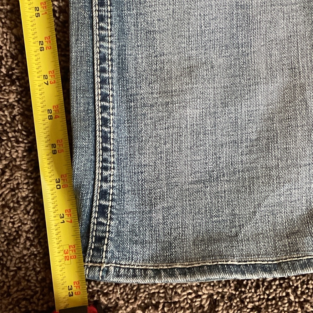 Preowned women’s Rock Revival Elaina Bootcut denim jeans sz 30 medium blue - Picture 8 of 10